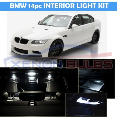 BMW 14 PC E60 E90 E91 LED INTERIOR KIT